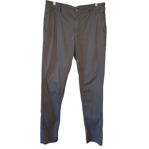 BirdDogs 32x30.5 Gray Stretch Casual Chino Pants Lined Slim - Picture 1 of 7